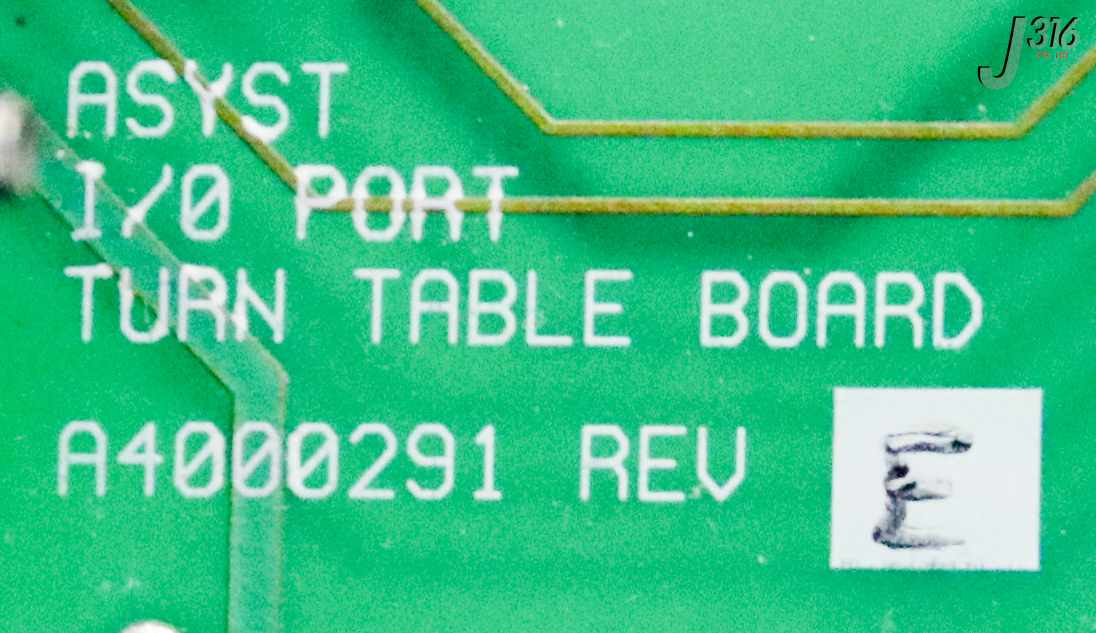 36619 ASYST PCB, TURB TABLE BD A4000291 | eBay